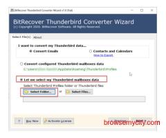 BitRecover Thunderbird Converter Wizard