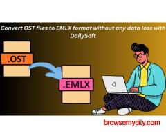 Convert OST files to EMLX format without any data loss with DailySoft