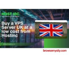 Buy a VPS Server UK at a low cost from Hostinc