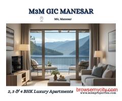 M3M GIC Manesar - Future-Ready Homes with Strong Infrastructure