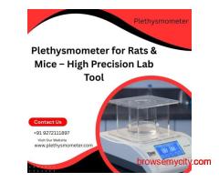 Plethysmometer for Rats & Mice – High Precision Lab Tool