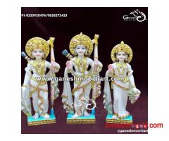 Custom Size Ram Darbar Marble Idol on Order