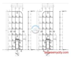 Professional Glazing Shop Drawing Services at Best Price