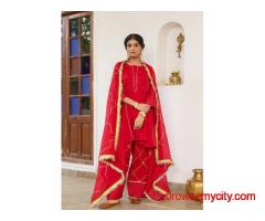 Elegant Farshi Salwar Suit Online India – JOVI India