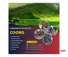 Corporate Team Outing in Coorg with Curated Experiences