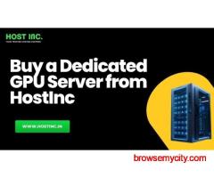 Buy a Dedicated GPU Server from HostInc