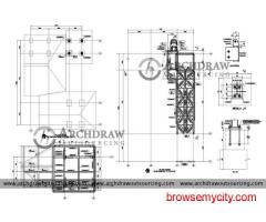 Outsource Steel Fabrication Shop Drawing Services at Just $12/HR