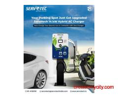 Servotech 14kW Hybrid AC EV Charger