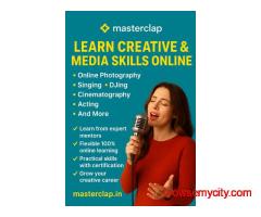 MasterClap Online Media & Creative Courses in India