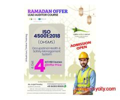 ISO 45001  Lead  Auditor course training in Lucknow