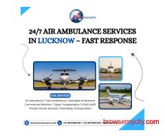 24/7 Air Ambulance Services in Lucknow – Fast Response