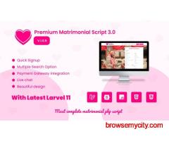 PHP Matrimonial Script by Inlogix Infoway Ready Made Solution