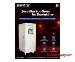 Keep Your Business Running with Servotech Servo Stabilizers