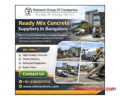 Ready Mix Concrete Suppliers In Bangalore | Reinvent RMC