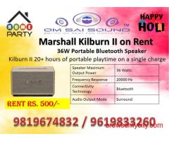 Best Sound System on Rent for Holi 2026 – Marshall Kilburn II