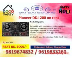 Best DJ Controller on Rent for Holi 2026 – Pioneer DDJ 200