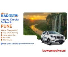 Toyota Innova Crysta on Rent in Pune