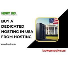 Buy a Dedicated Hosting in USA from Hostinc