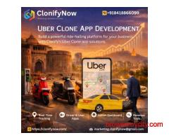 Uber Clone App Development Services | Launch a Powerful Uber Like App - ClonifyNow