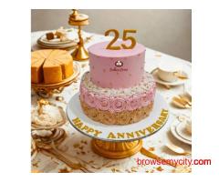 25th Anniversary Cake Ideas to Celebrate Love and Togetherness