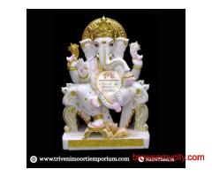 Designer Marble Ganesh Moorti Available Now