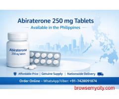 Abiraterone 250 mg Tablets Online in the Philippines