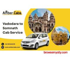 Vadodara to Somnath Cab Service - Affordable & Reliable