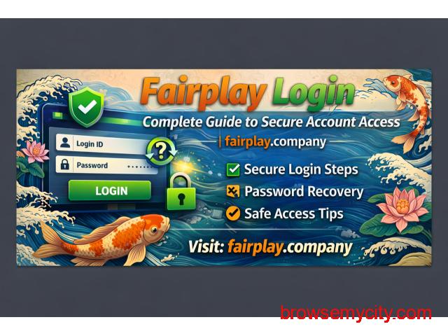Fairplay Login – Complete Guide to Secure Account Access | fairplay.company - 1/1