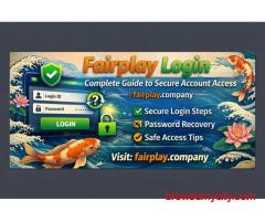 Fairplay Login – Complete Guide to Secure Account Access | fairplay.company
