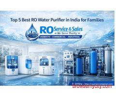 Top 5 Best RO Water Purifier in India for Families