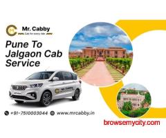 Pune to Jalgaon Cab Service and Get Up To 10% Off