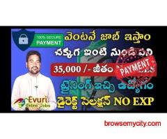 Home Based Computer Typing job, Home Based Data Entry Operator, Data Entry