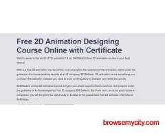 Online and Offline 2D Animation Classes with Free Course Access – Skillwaala
