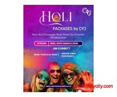 Exciting Holi Packages Near Delhi for 2026 Fun