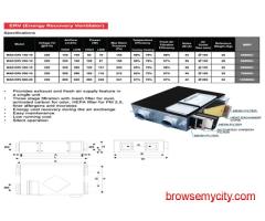 Energy Recovery Ventilator Silent Operation System