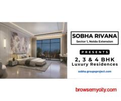 Iconic Towers. World-Class Amenities. Sobha Rivana Awaits