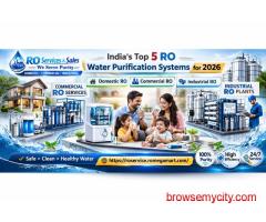 India’s Top 5 RO Water Purification Systems for 2026