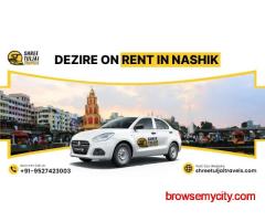 Swift Dzire on rent in Nashik