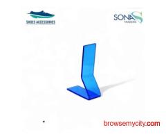 Acrylic Shoe Display Stand Children  | Sona Traders International