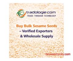 Buy Bulk Sesame Seeds – Verified Exporters & Wholesale Supply