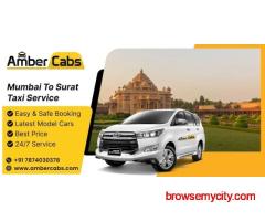 Mumbai To Surat Taxi Service - Amber Cabs