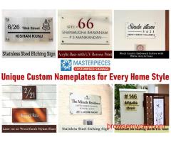 Transform Your Home Exterior with Premium Custom House Signs