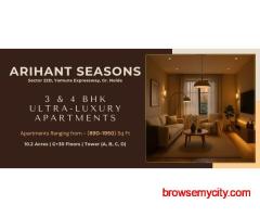 Find Your Perfect 3 or 4 BHK at Arihant Seasons Sector 22D