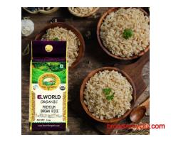 Organic brown rice