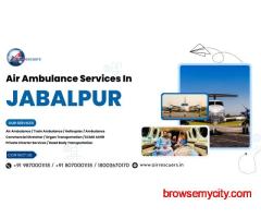 Air Ambulance Services in Jabalpur – Reliable Critical Care in the Sky