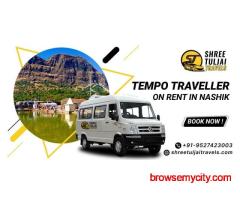 Tempo Traveller on Rent in Nashik with Easy Online Booking