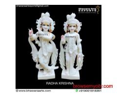 Designer Radha Krishna Marble Murti at Best Price