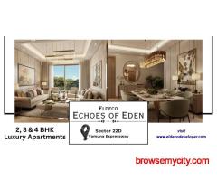 Eldeco Echoes of Eden Greater Noida - Rise Above. Live Beyond