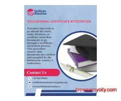 Educational Certificate Attestation Services