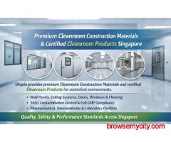Reliable Cleanroom Construction Materials Suppliers Singapore